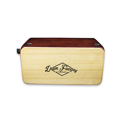Bongo Cajon in Coffee Brown - White Teak