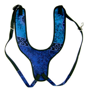 Djembe Strap in Blue Baliku - 11