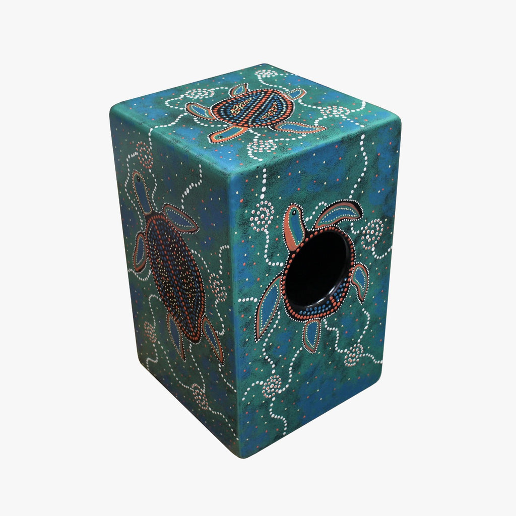 Dot Painted Cajon in Kura