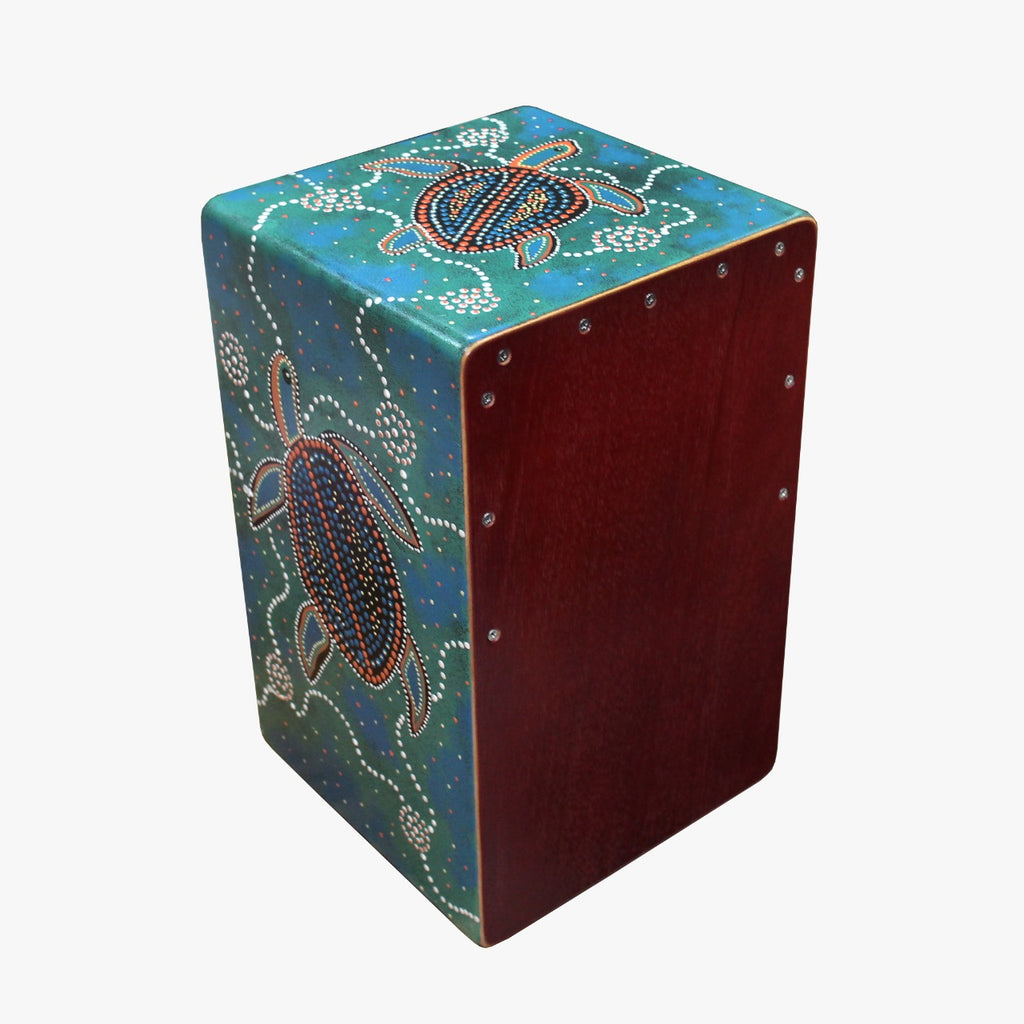 Dot Painted Cajon in Kura