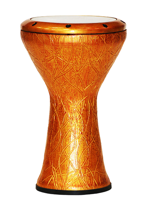 Fiberglass Doumbeck in Orange Sunrise