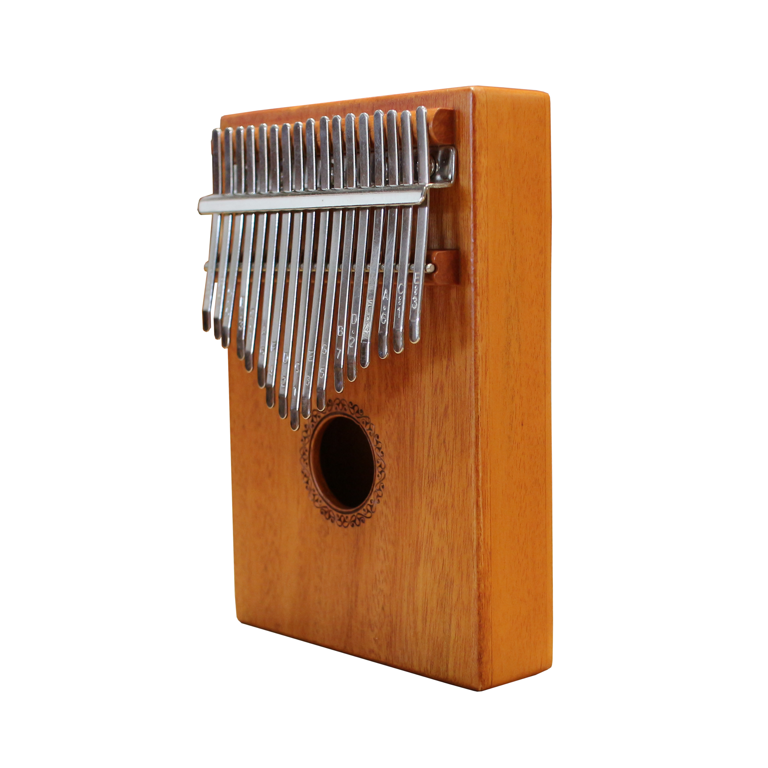 17-Key Kalimba in Mahagony Wood
