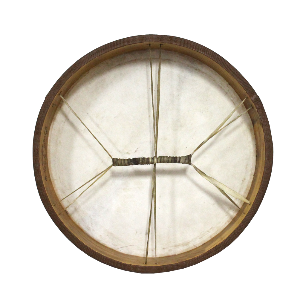 Painted Goatskin Shaman Drum