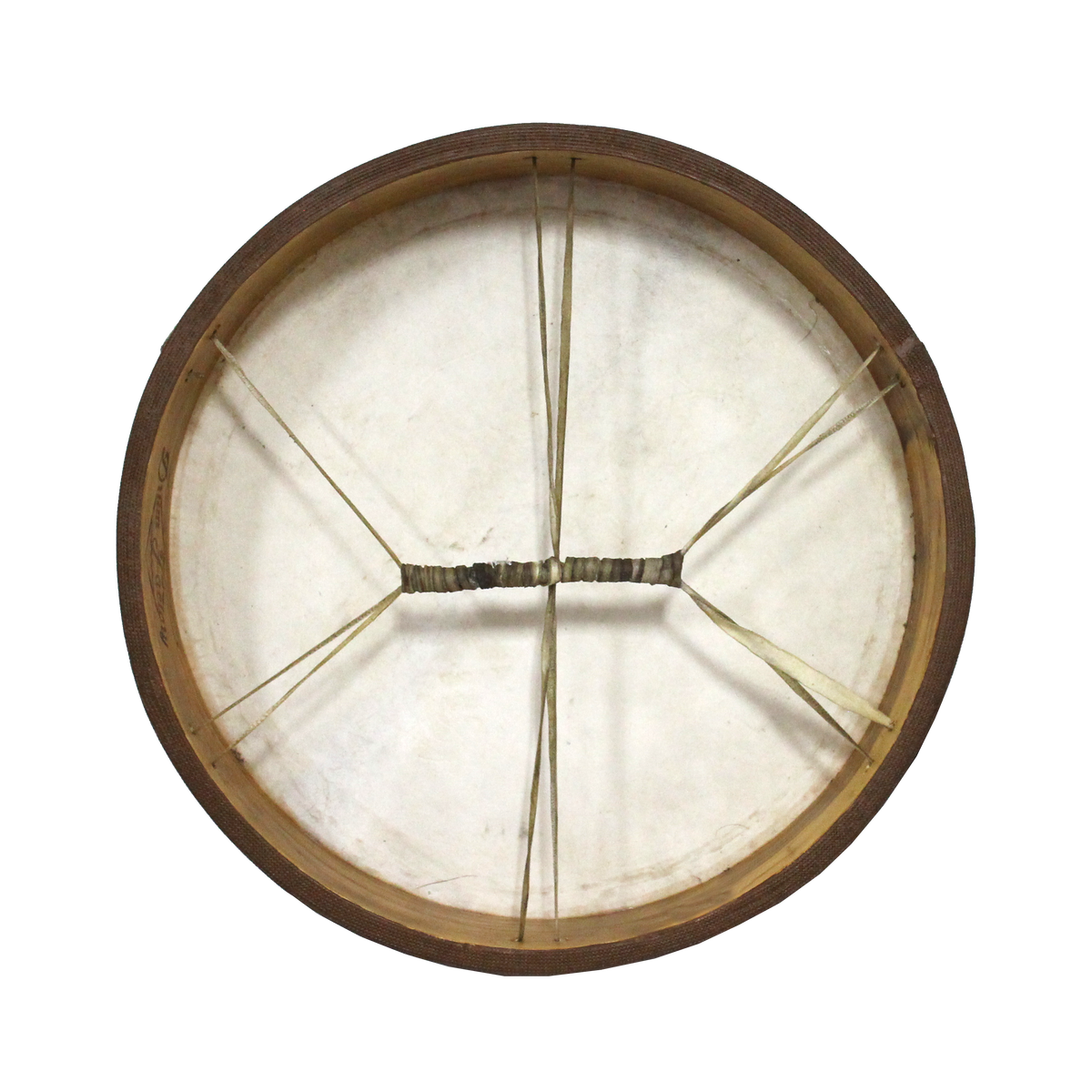 Painted Goatskin Shaman Drum