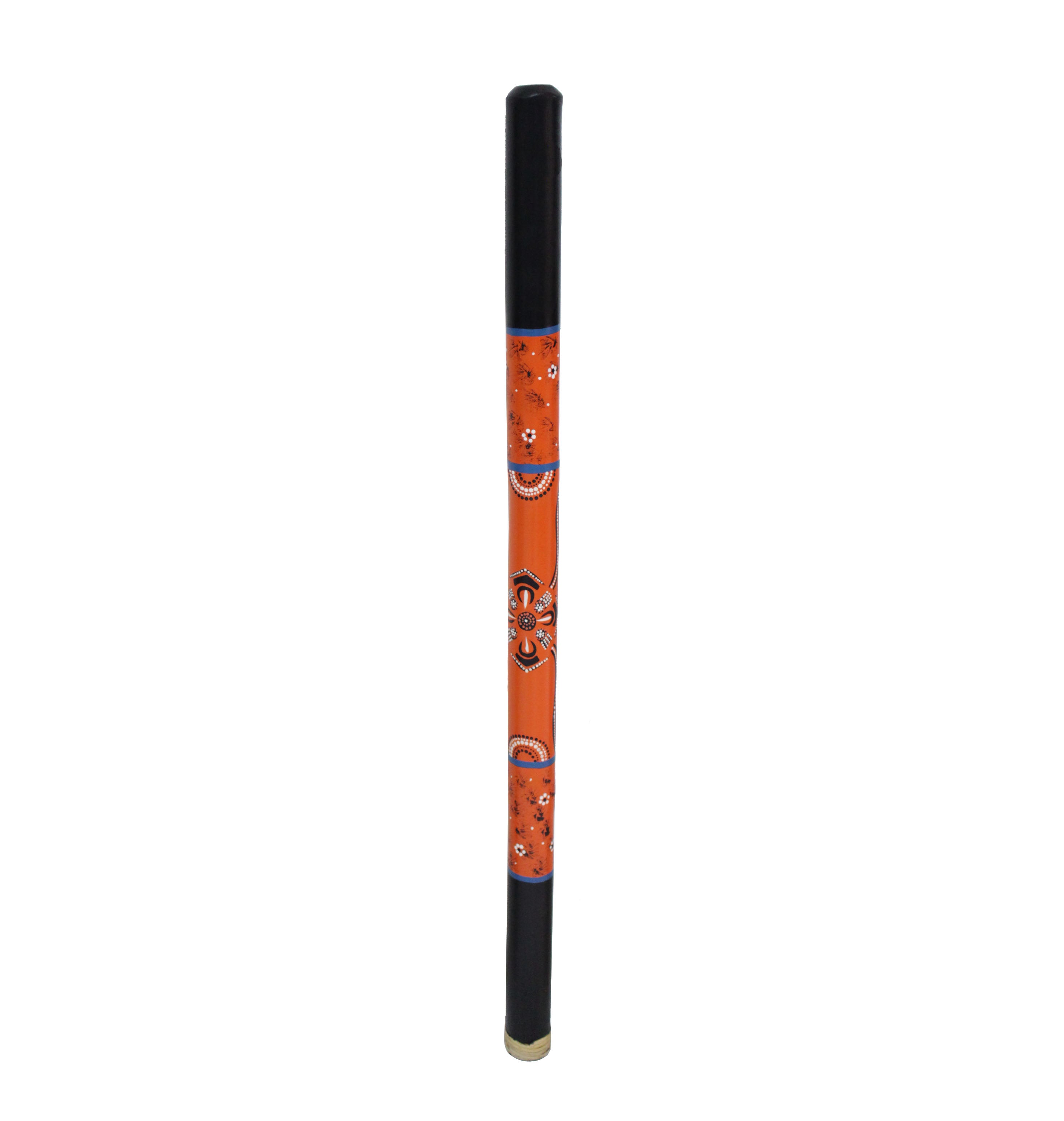 Bamboo Didgeridoo in Orange