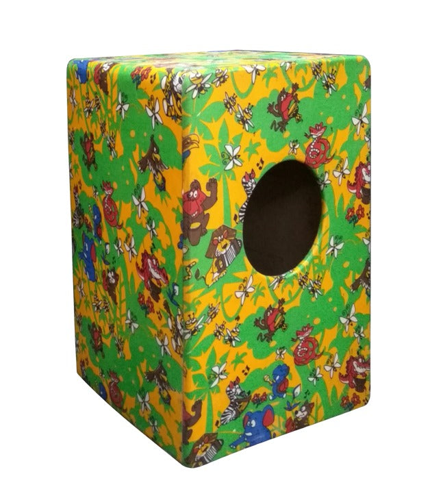 Large Kids Cajon in Animal
