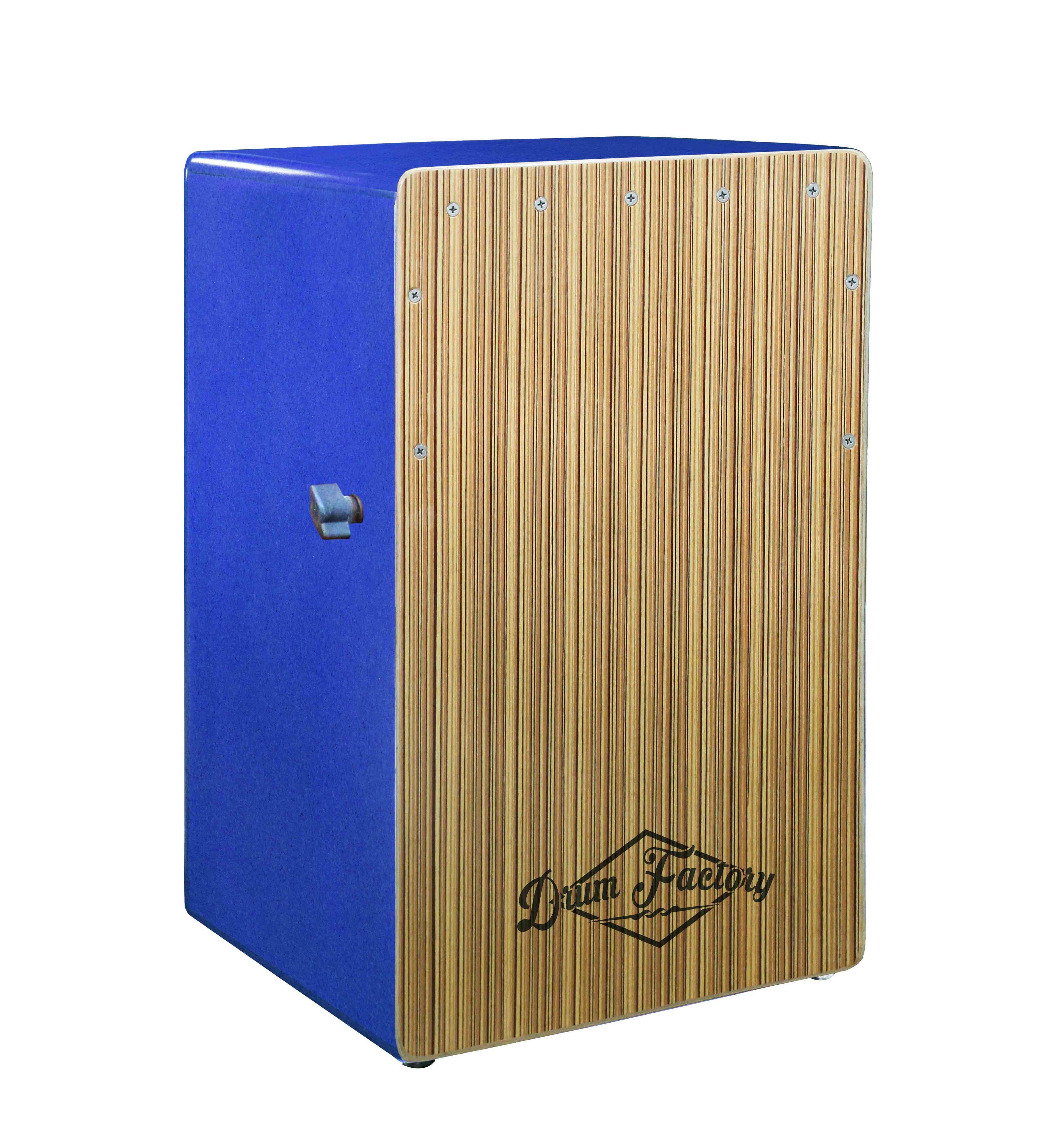 Entry Level Cajon in Blue-Zebra