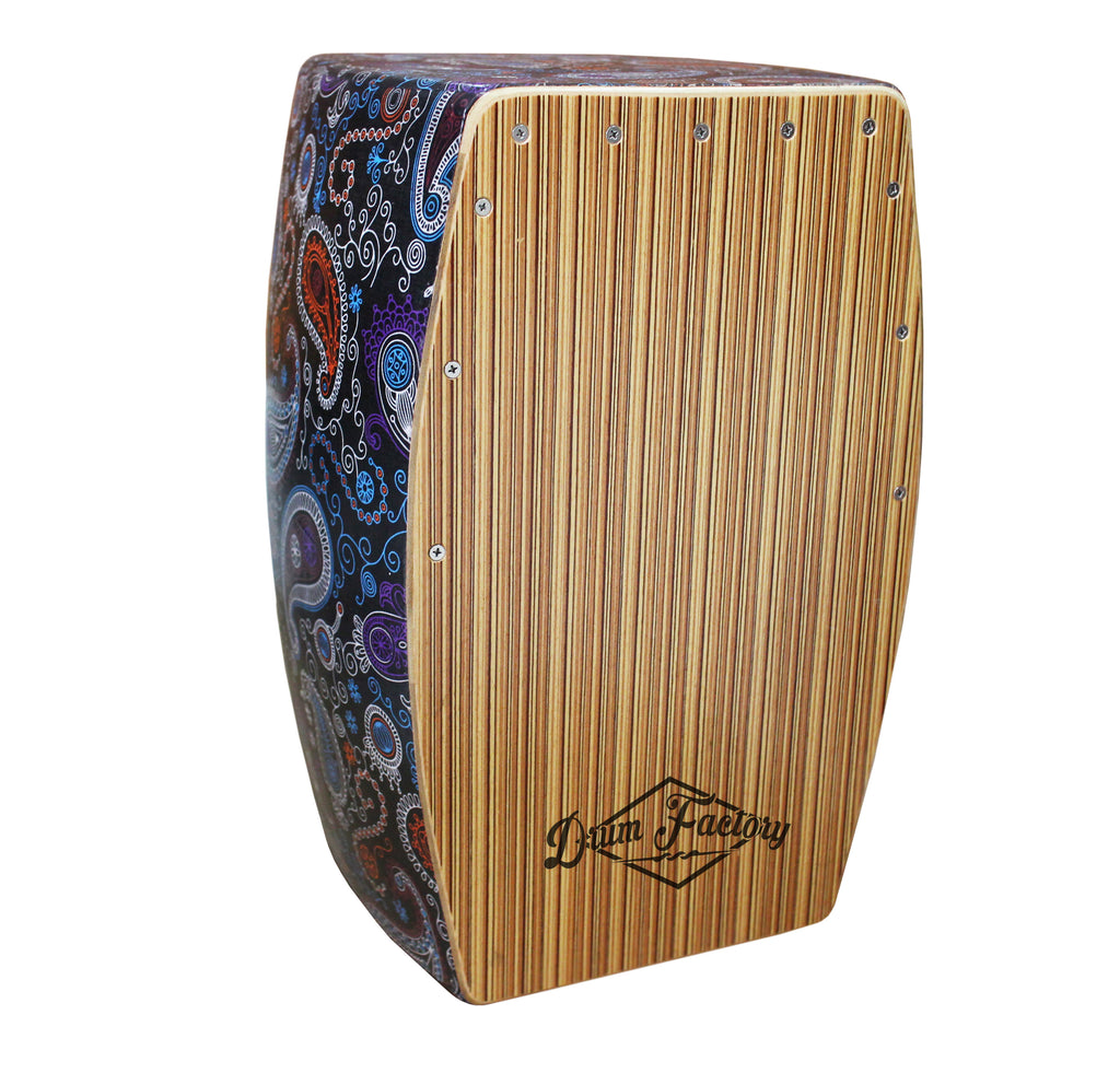 Synthetic Cajon in Body Paint