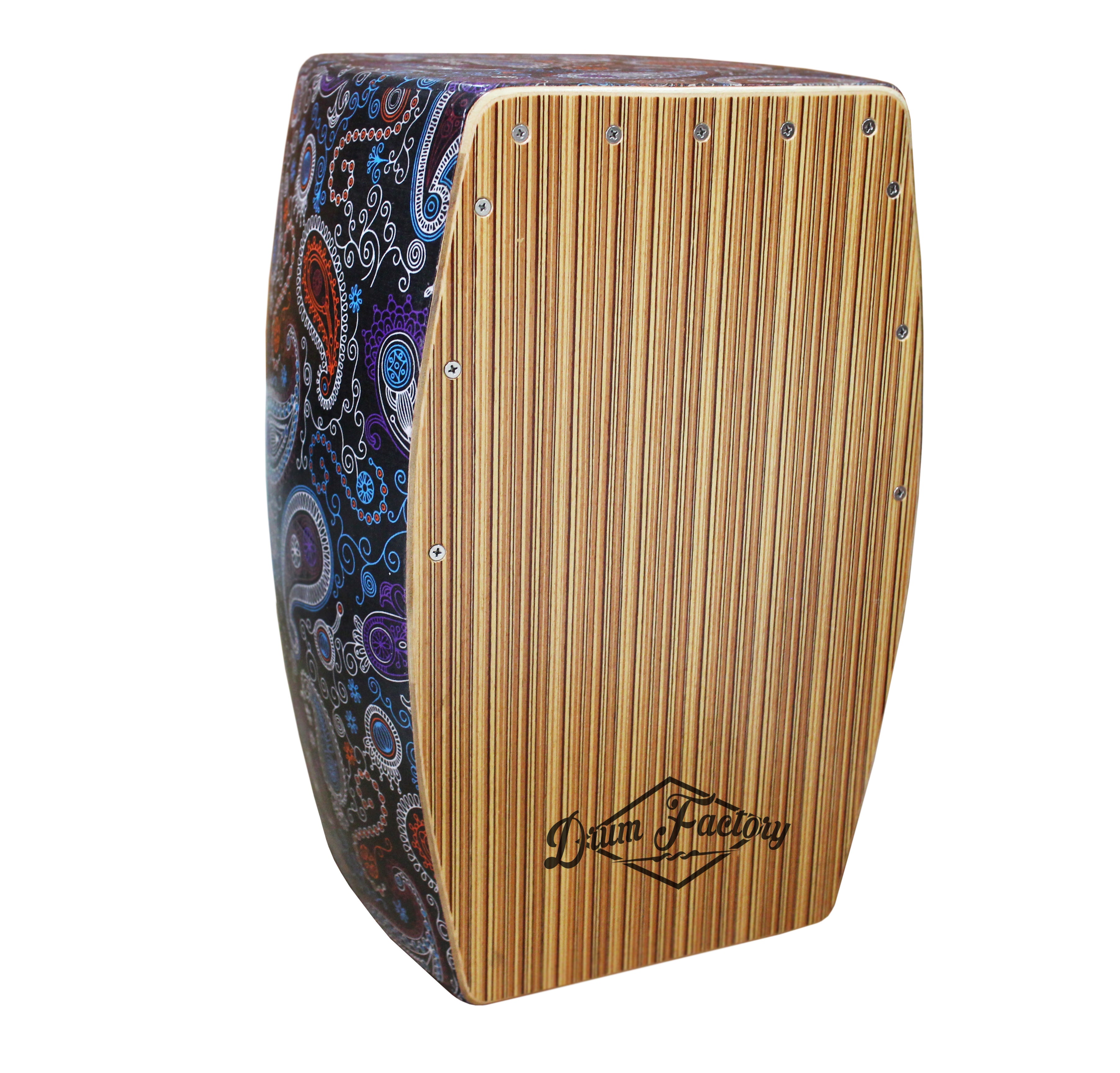 Synthetic Cajon in Body Paint