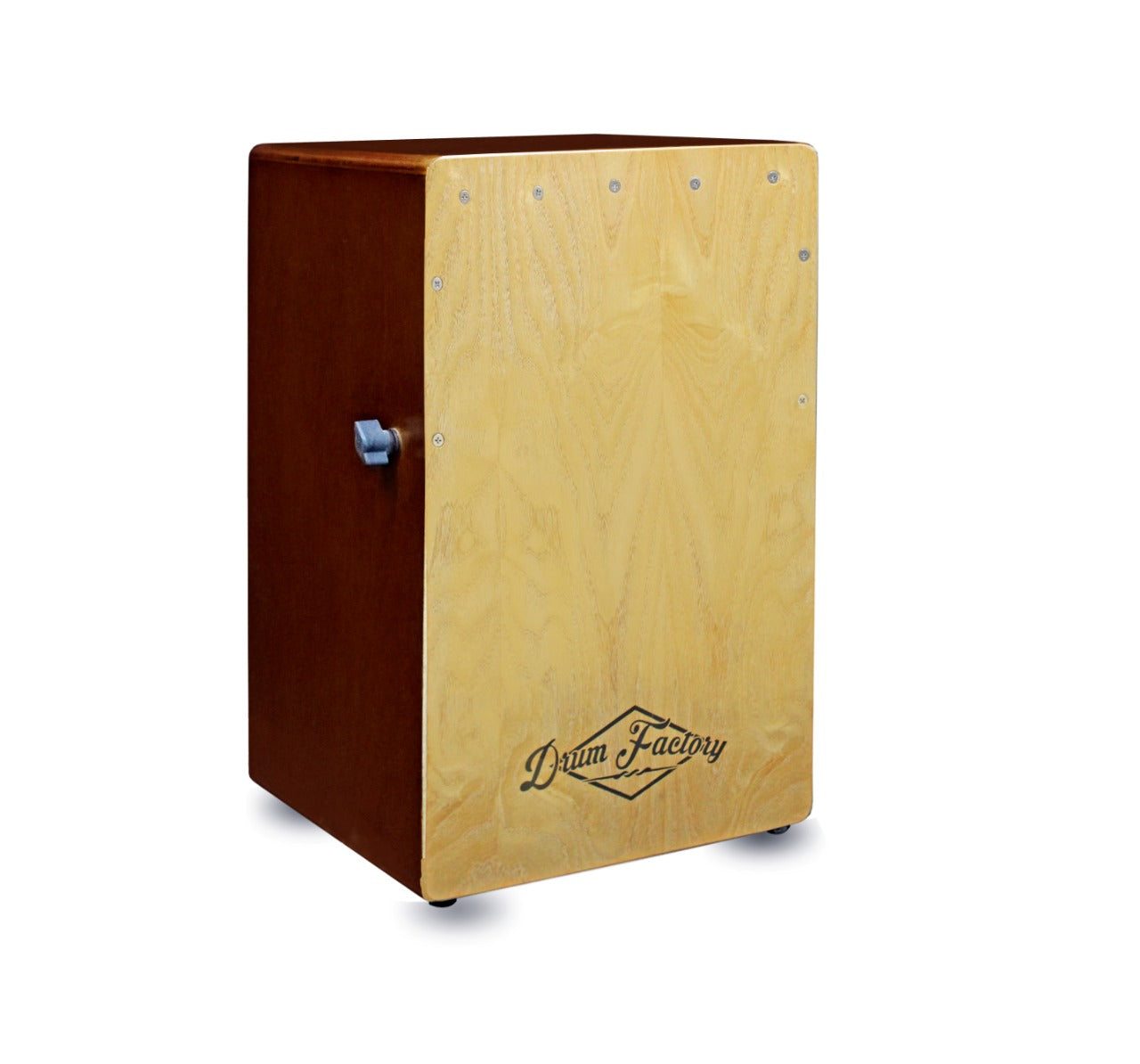 Regular Line Cajon in Coffee Brown - White Teak - Meranti
