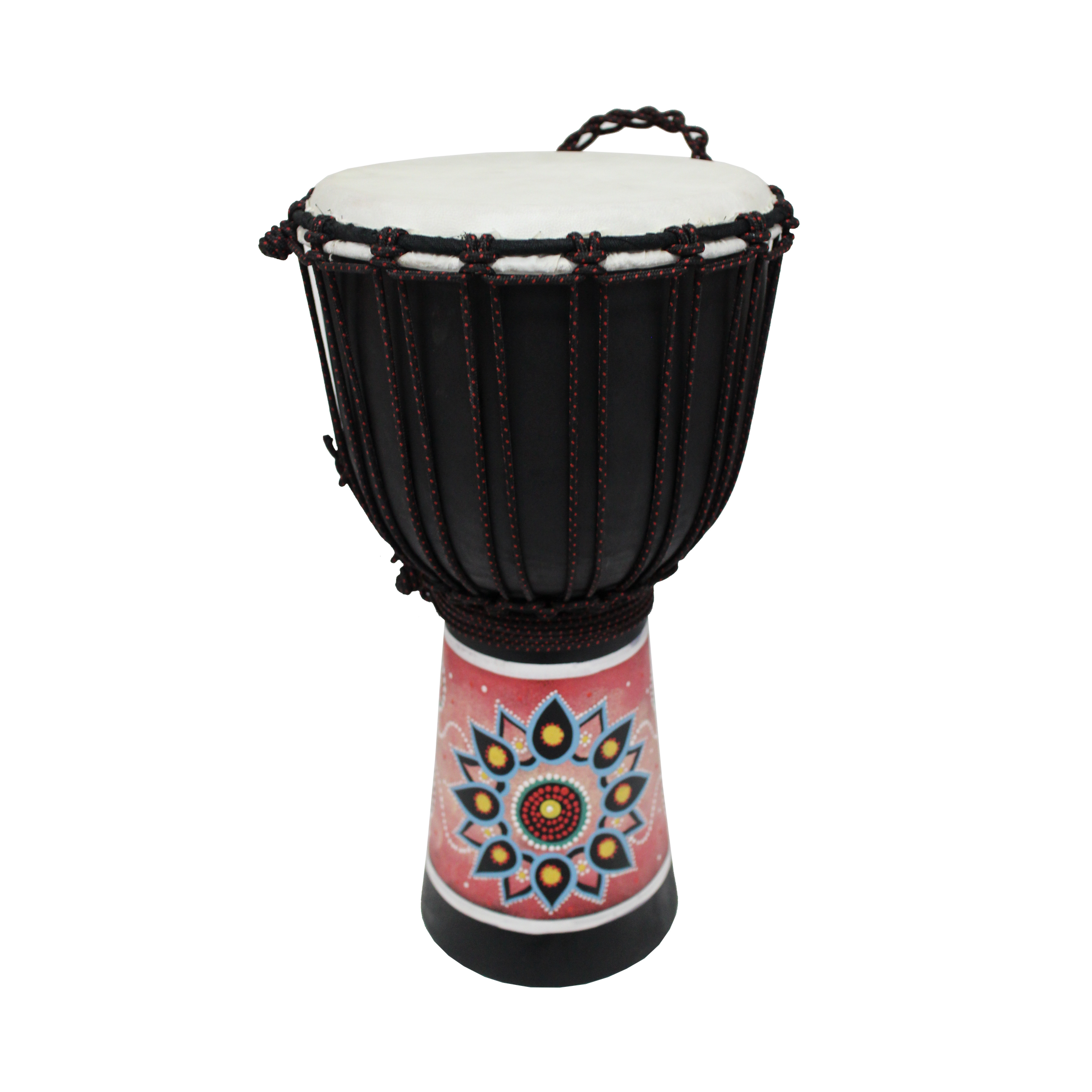 Dot Painted EL Djembe 2